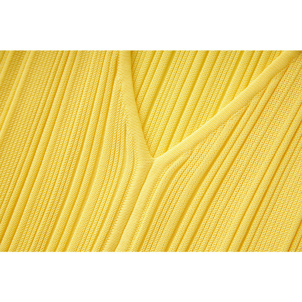 Yellow Flattering Dress