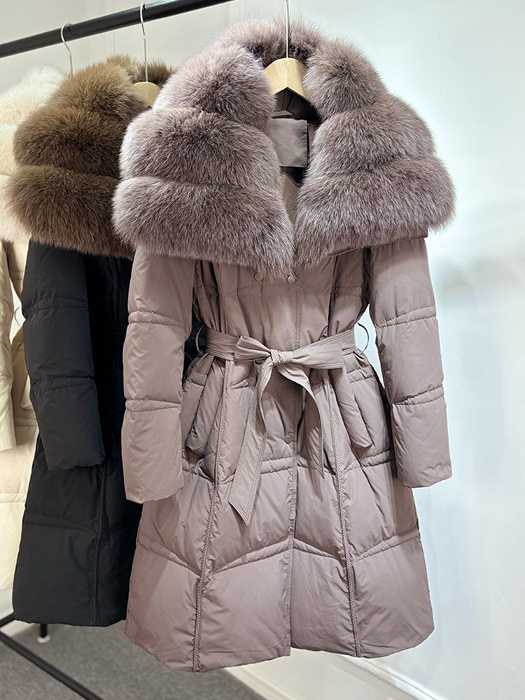 Large Fur Collar Down New  Jacket