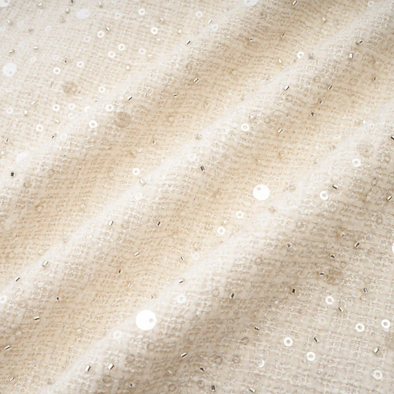 Minon à paillettes de manon bleu tweed