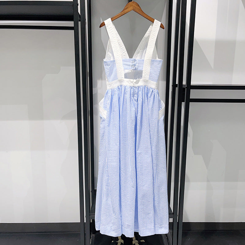 High-waisted sundress