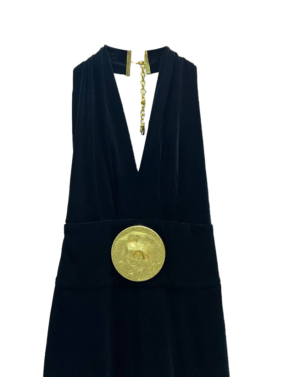 Halterneck jumpsuit  Dress