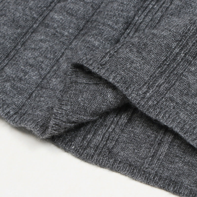 Wool primer knitted dress