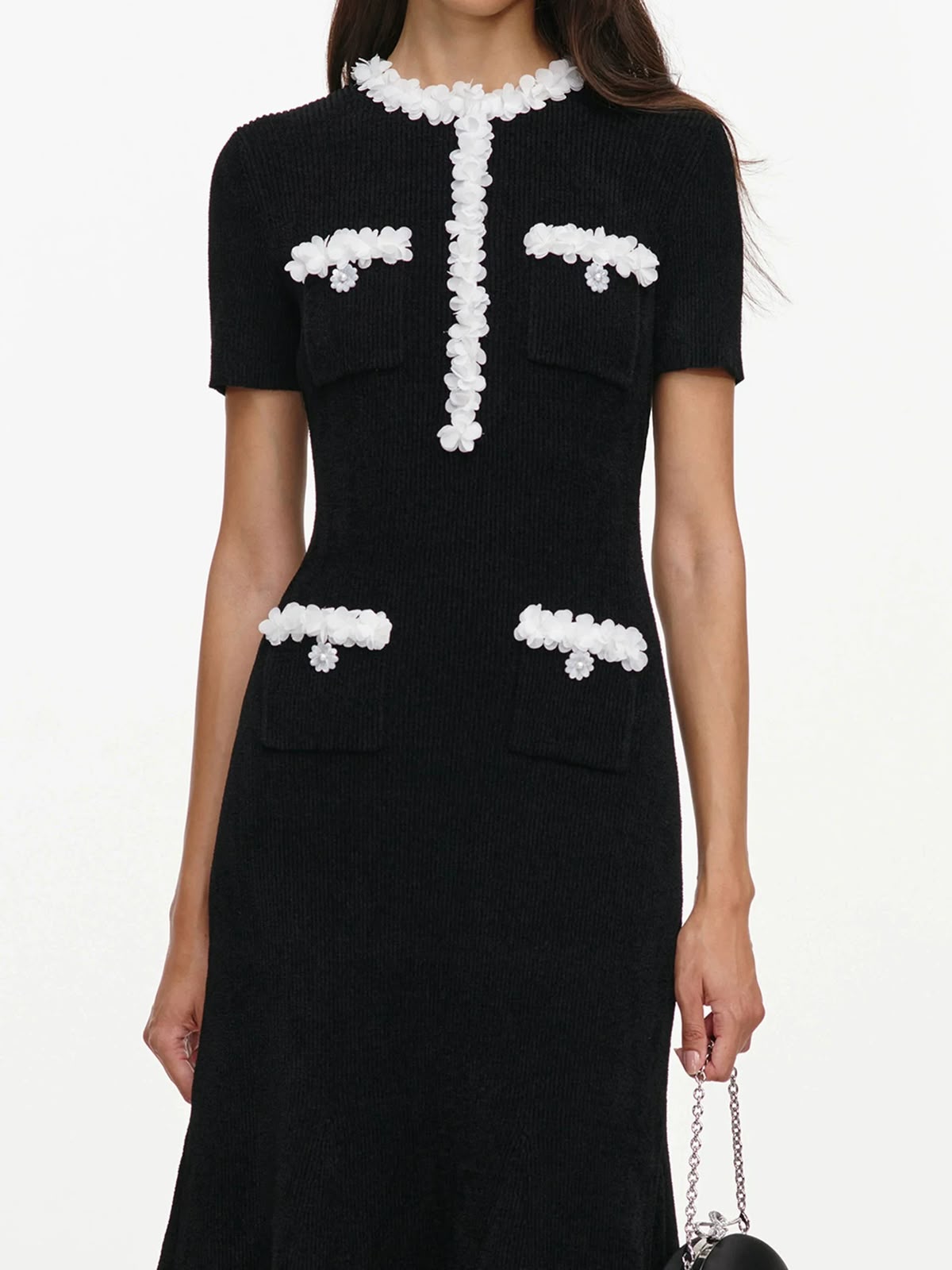 Midnight Blossom Dress