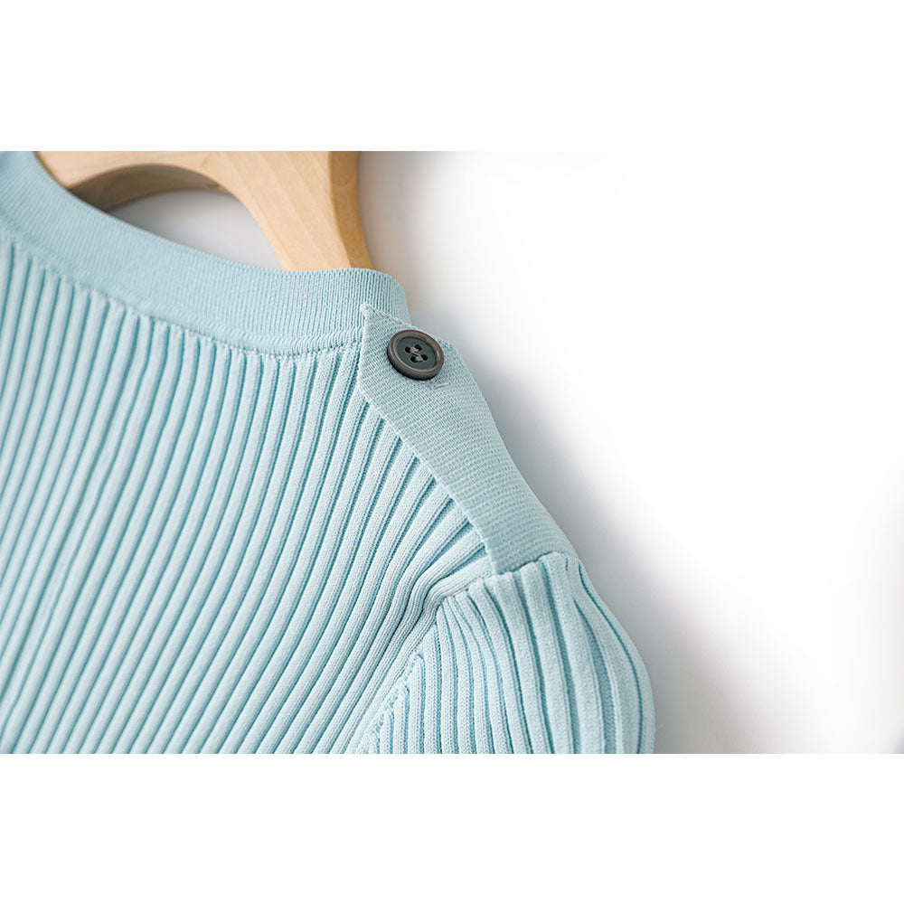 Zhong small round neck  dress