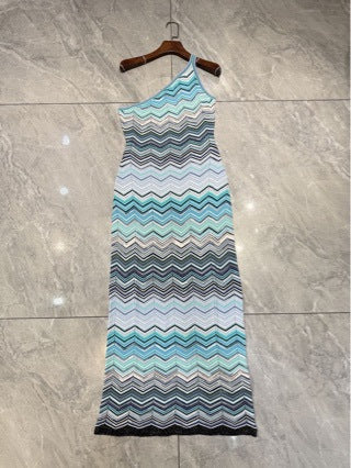 Cross-Border Vacation Style Stretchy dress