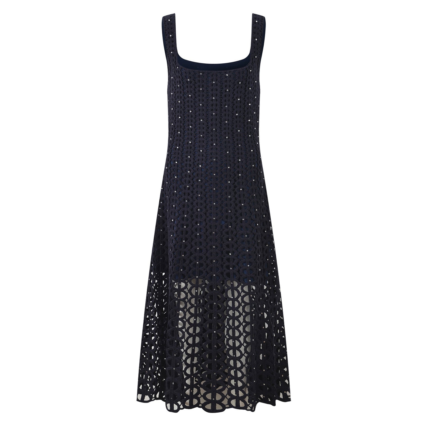 Fashionable Slim-Fit Long Strap Dress