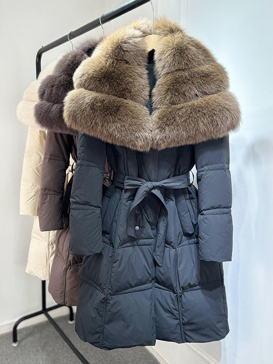 Large Fur Collar Down New  Jacket