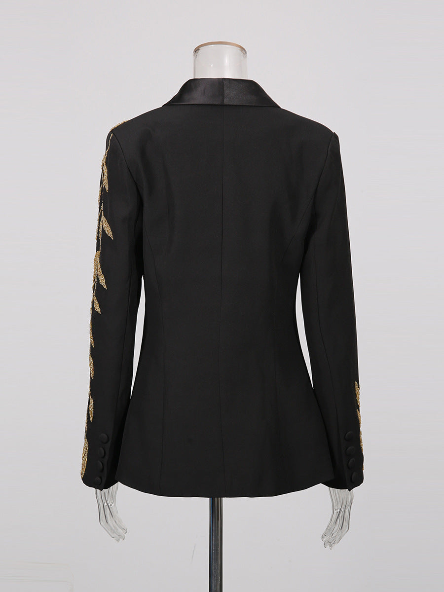 Gilded Leaf Blazer