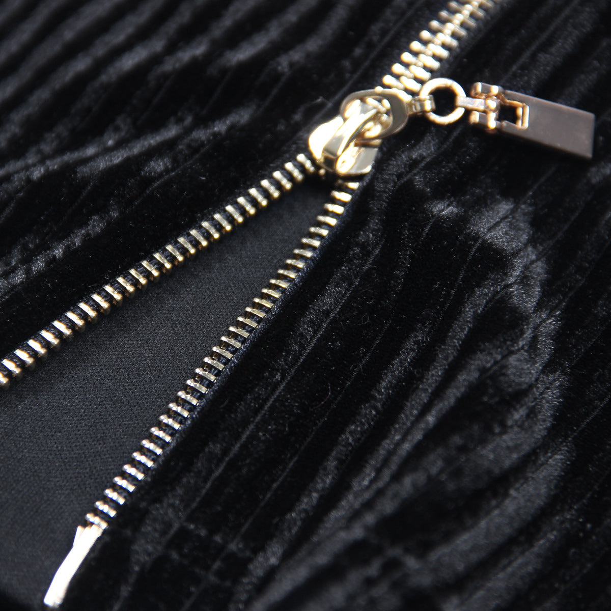 Long Dress Back Reißverschlussrock