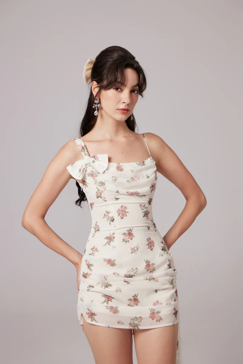 Jennie Mini robe à imprimerie florale