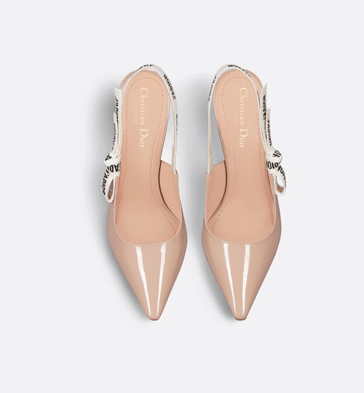 Dio-slingback pump