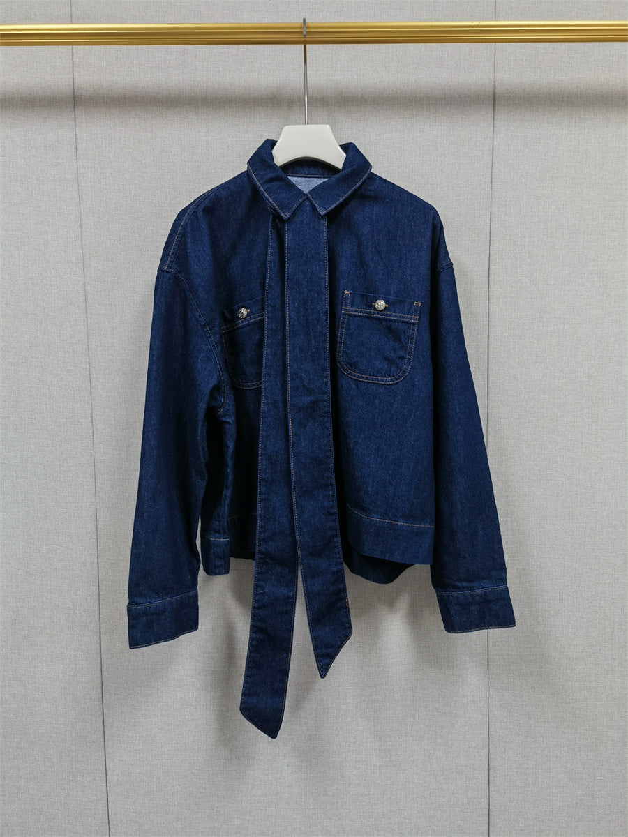 Streamer Cotton Shirt-style Women's Jacket