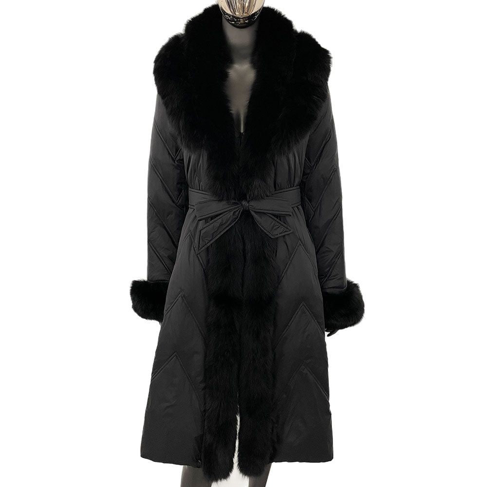 fur shawl collar jacket