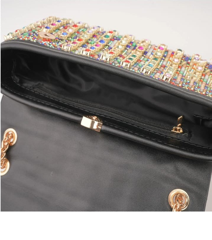 Jade kristallverzündete Umhängetasche