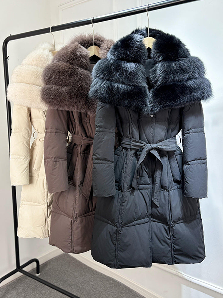 Large Fur Collar Down New  Jacket