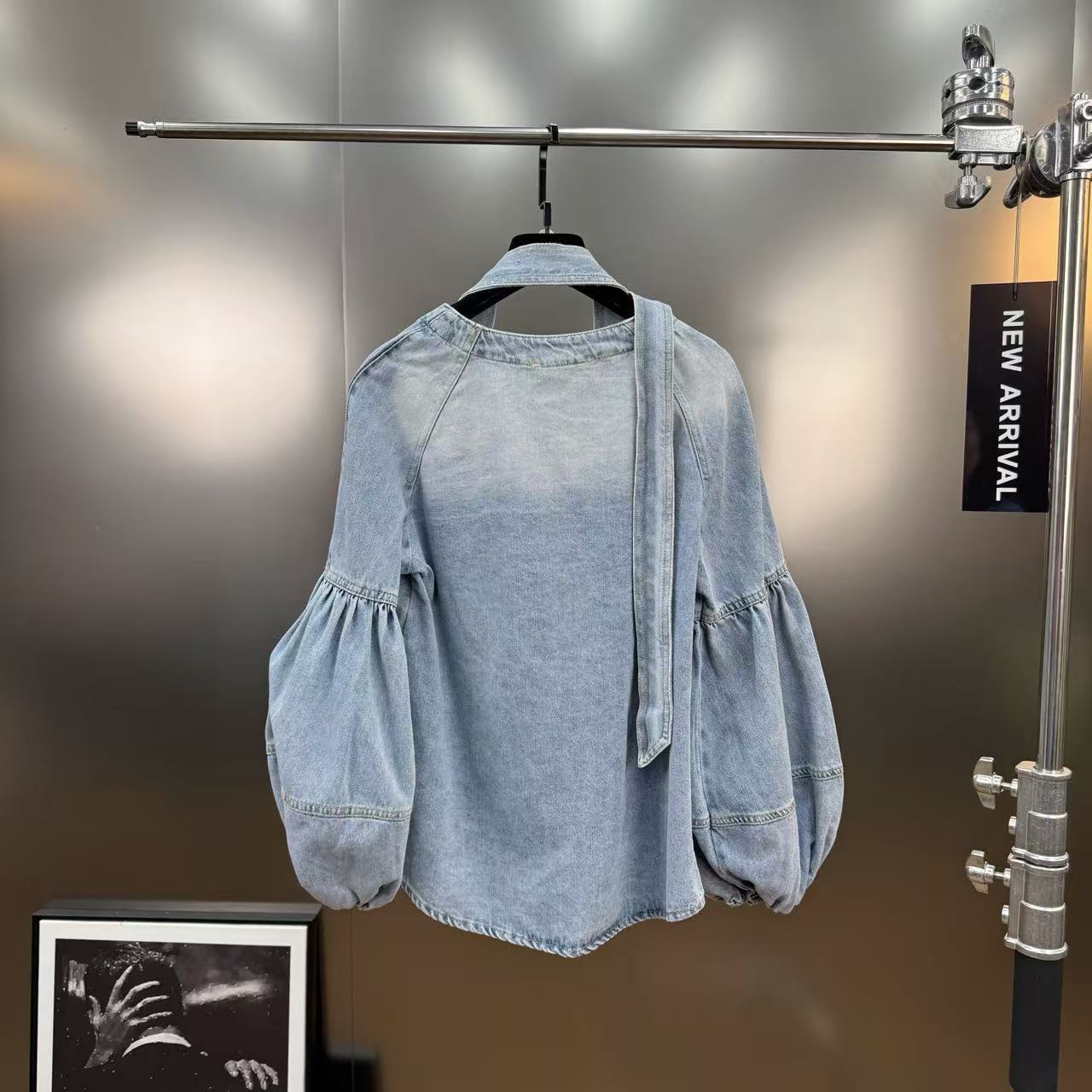 Palma  high-waisted slimming jeans two-piece set