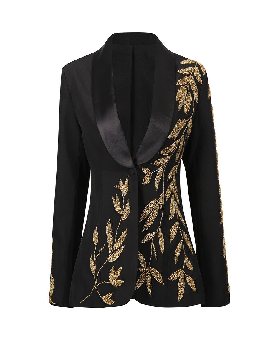 Gilded Leaf Blazer