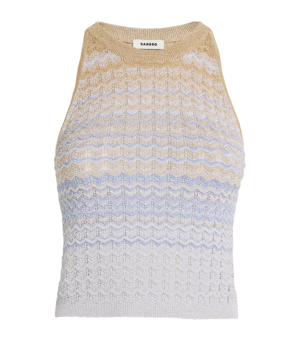 SANDRO  Knitted Tank Top