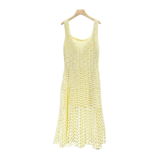 Hollow-Out Design dress