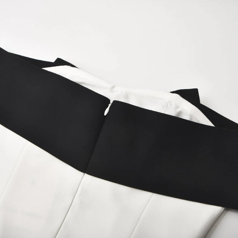 mini-robe de détail bowknot