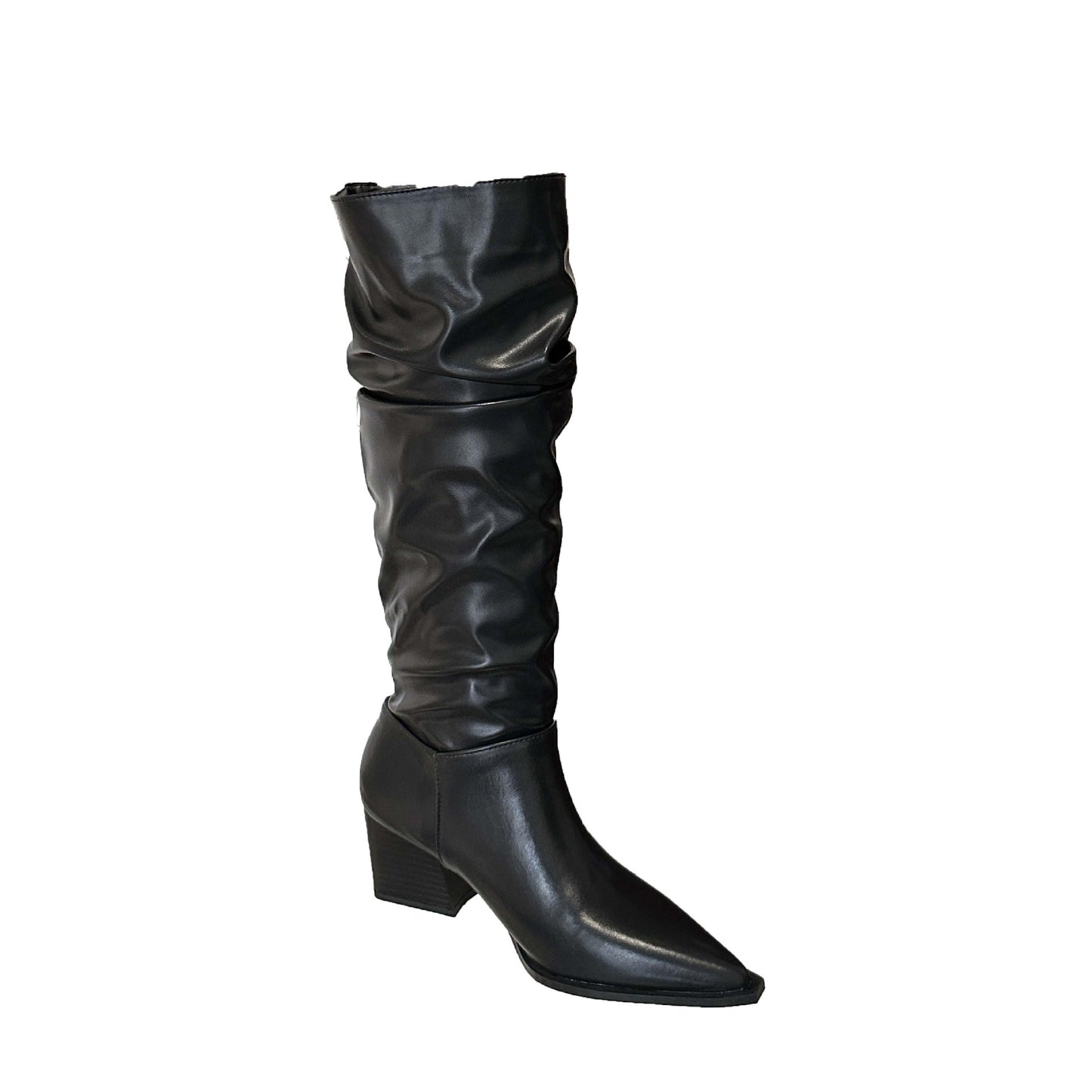 Sleeve Rider Boots High Heels Not Knee-Length Boots