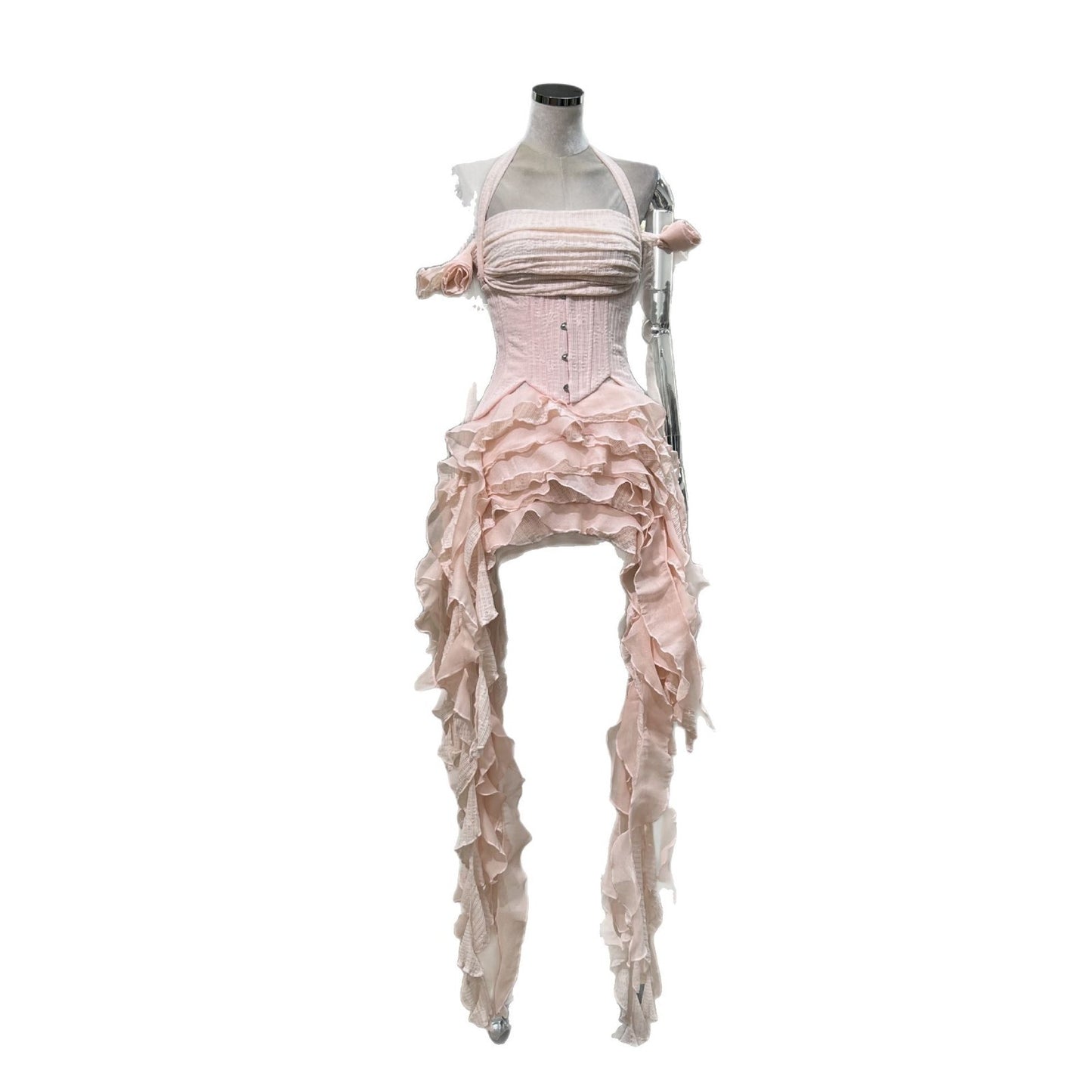 Tassel tube  shorts waist seal 3-piece set