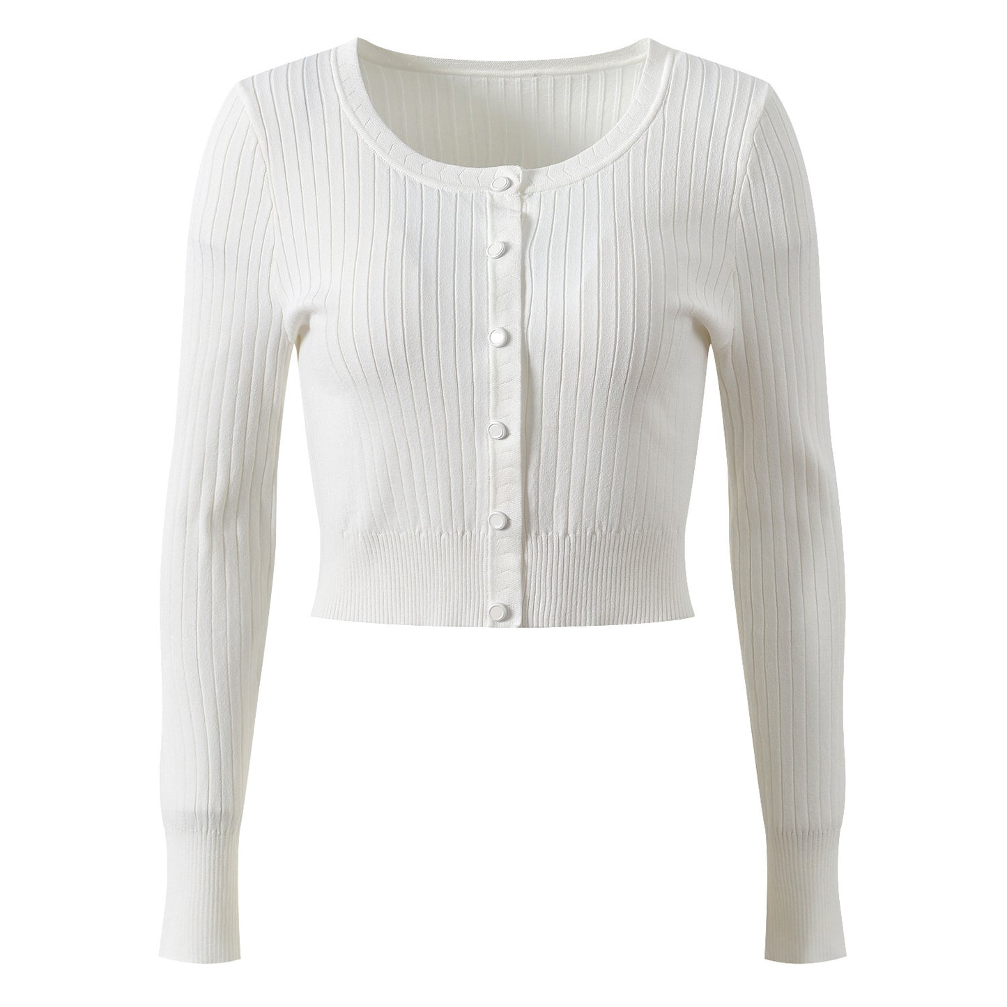 Knit Slim-Fit Cardigan + Sleeveless Backless Dress Set