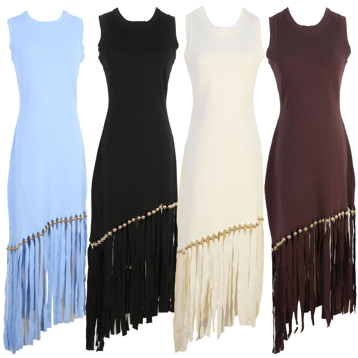 Hip-Hugging maxi dress