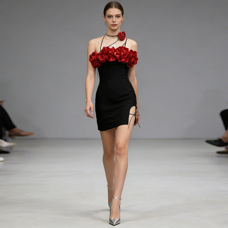 Ruffle Bodycon Dress