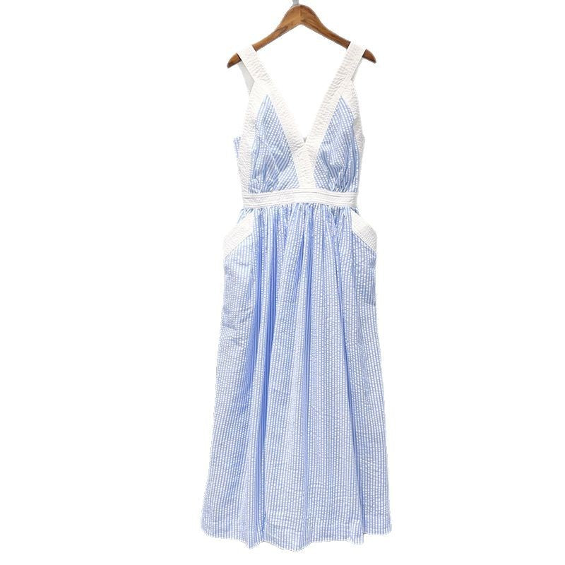 High-waisted sundress