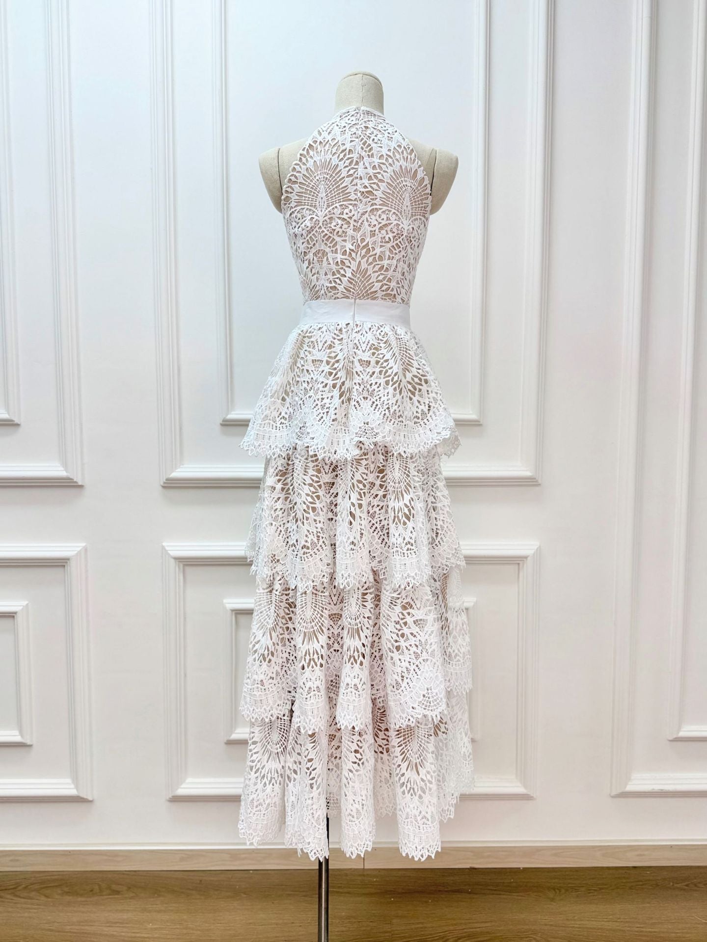 Water-Soluble Embroidery Dress