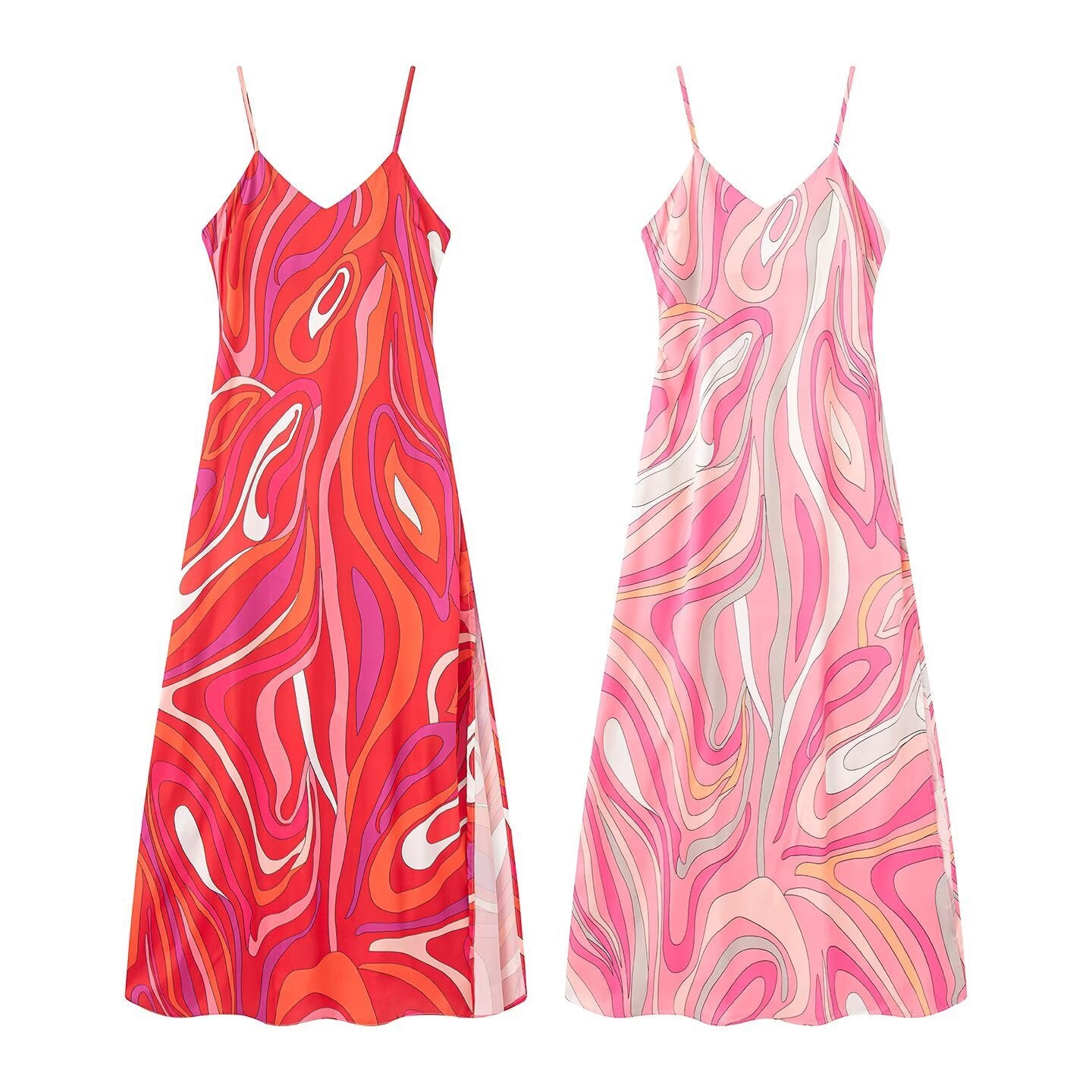 Graphic print dress