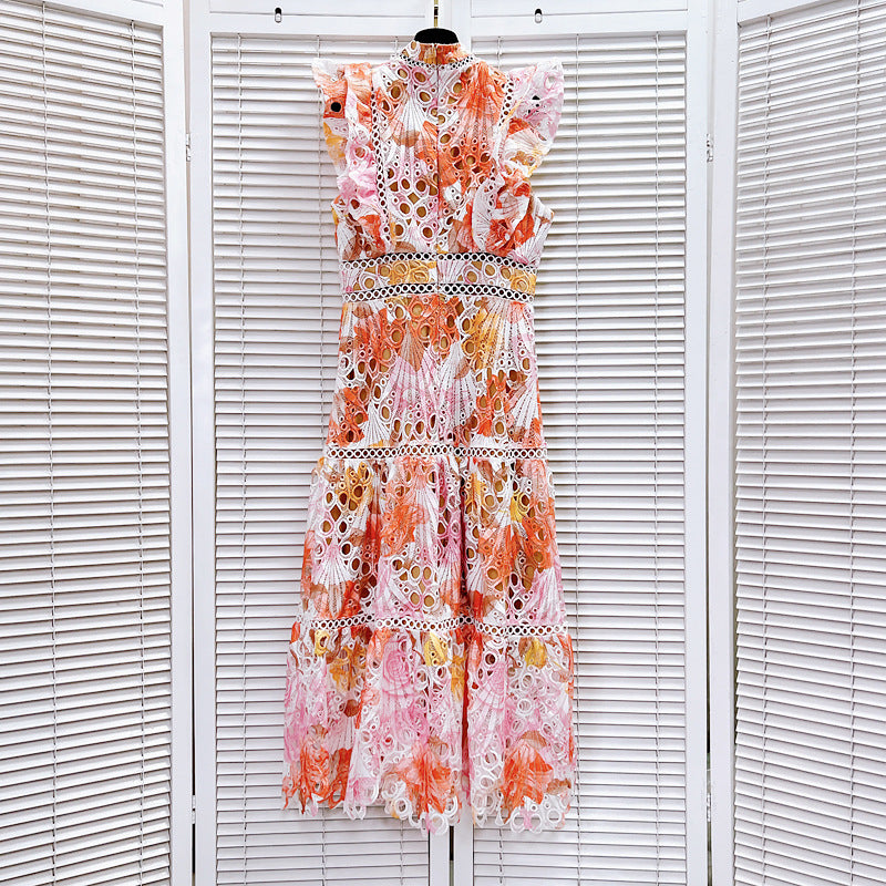 Flower cutout Fungus Fly  Dress