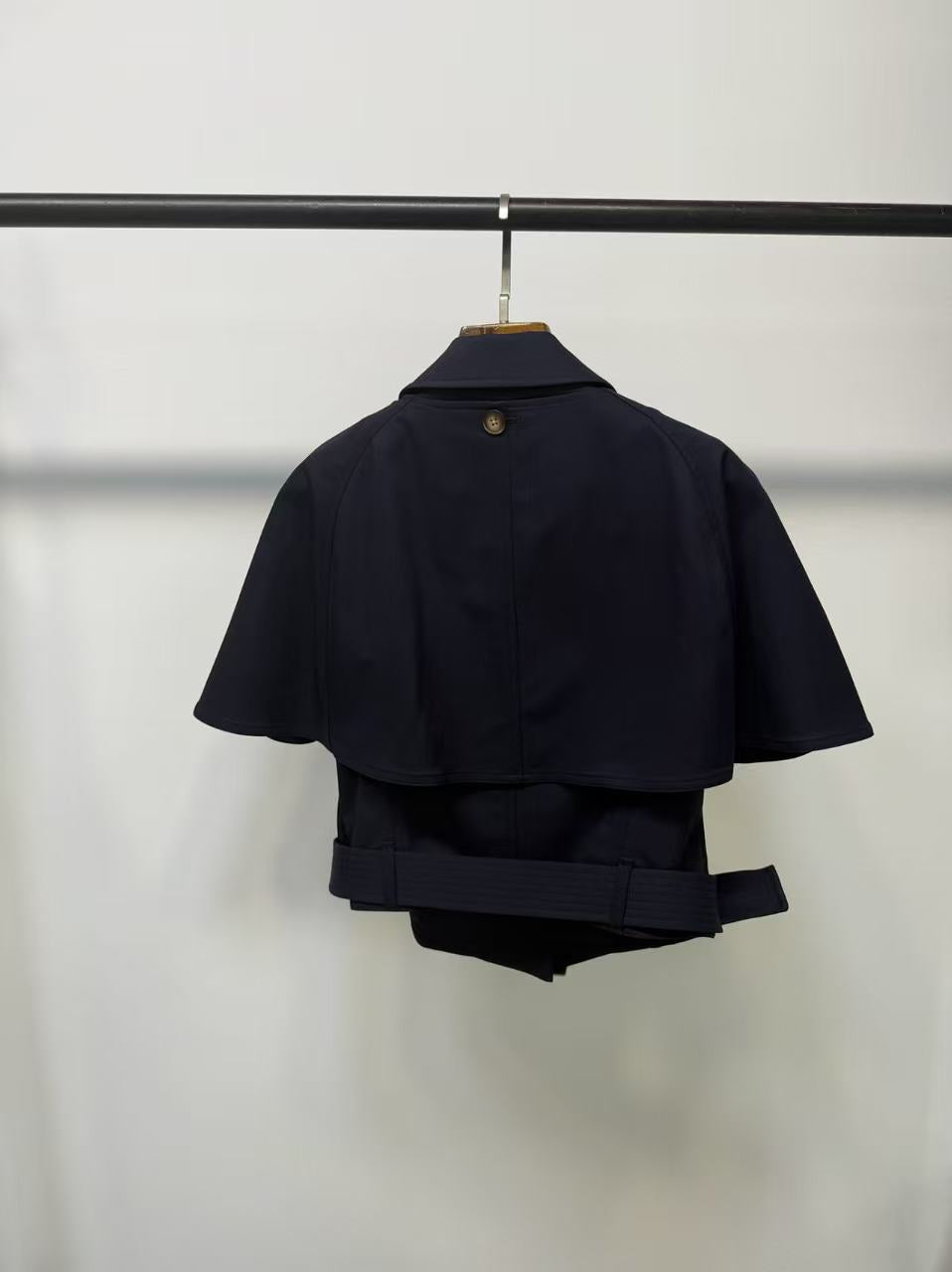 Detachable Cape Trench Coat