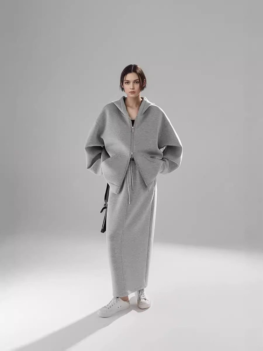 Sweatshirt skirt  set
