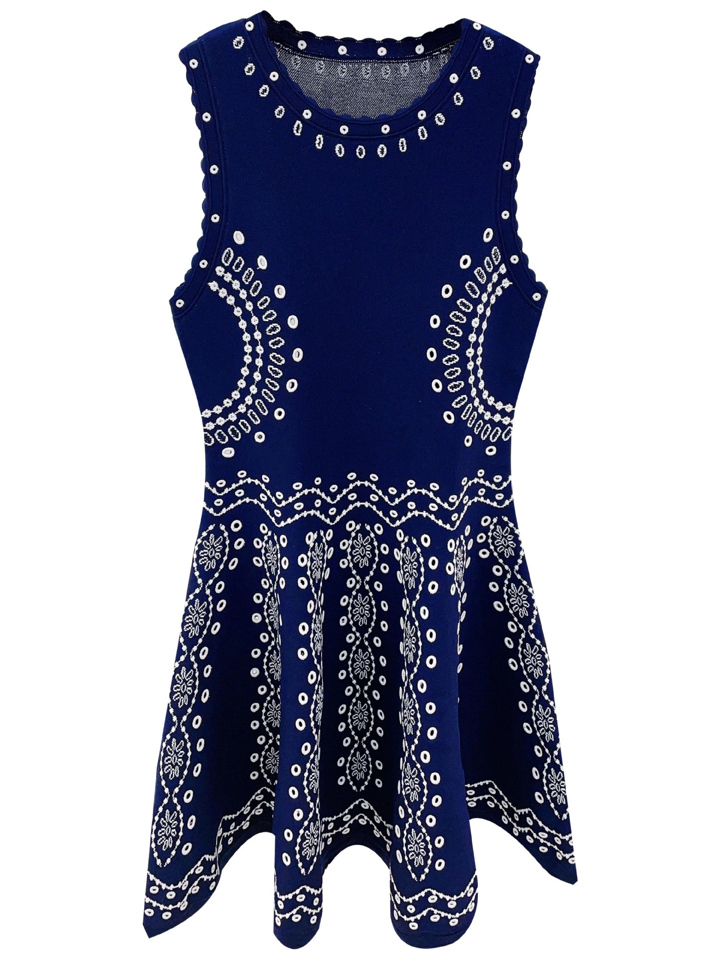 Neckline Slimming Dress