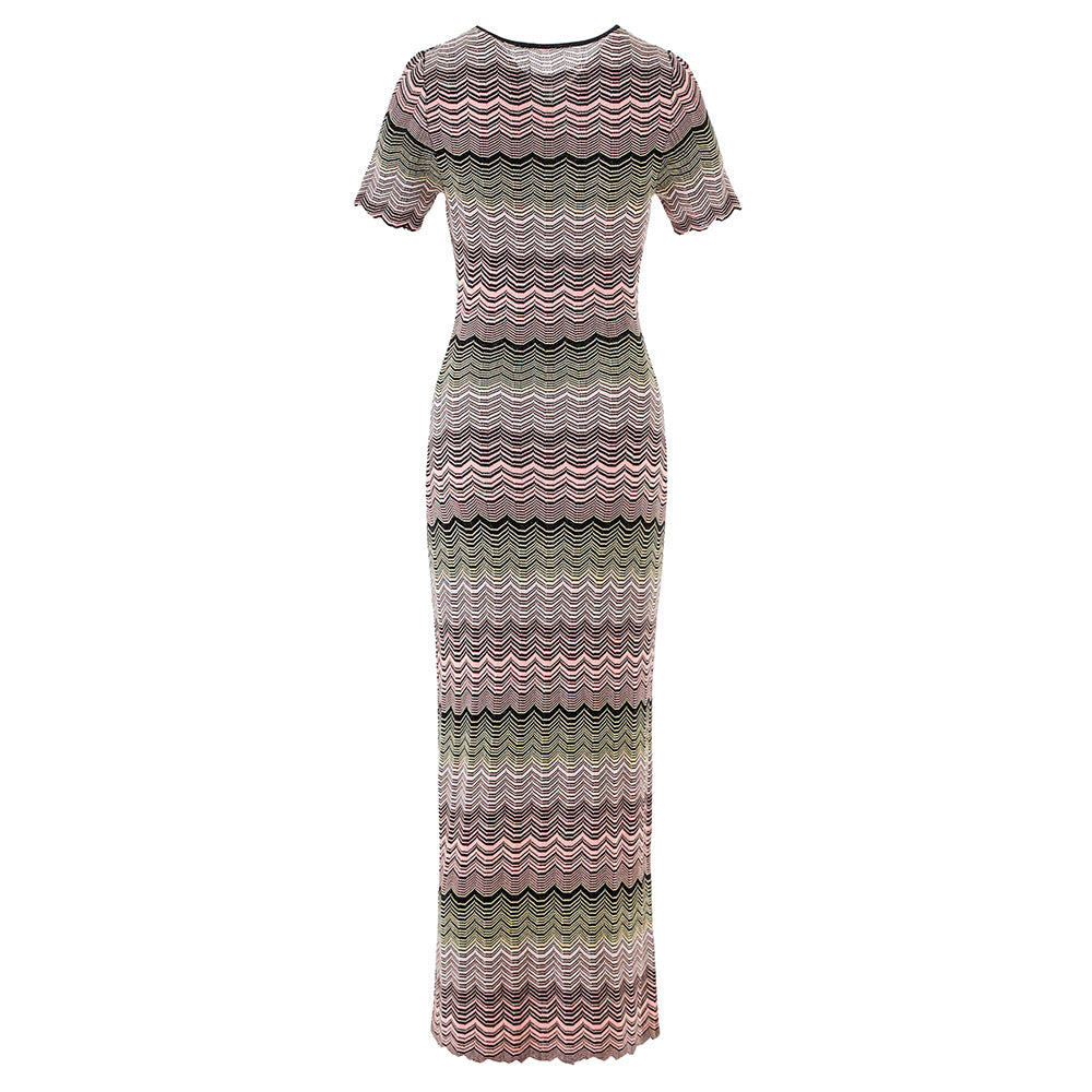 Elastic short  cross-border slim dress