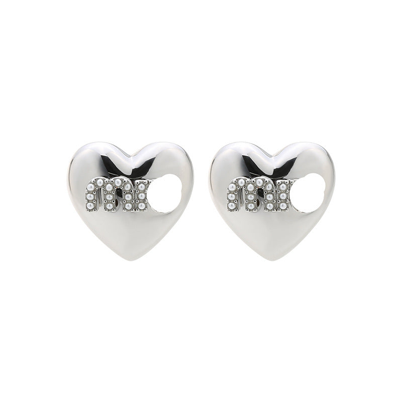 Miu silver needle studs