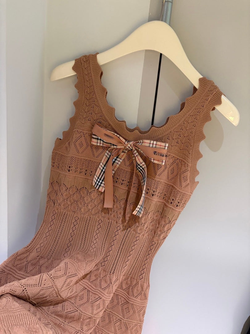 Palma Sleeveless Short Knit Dress New