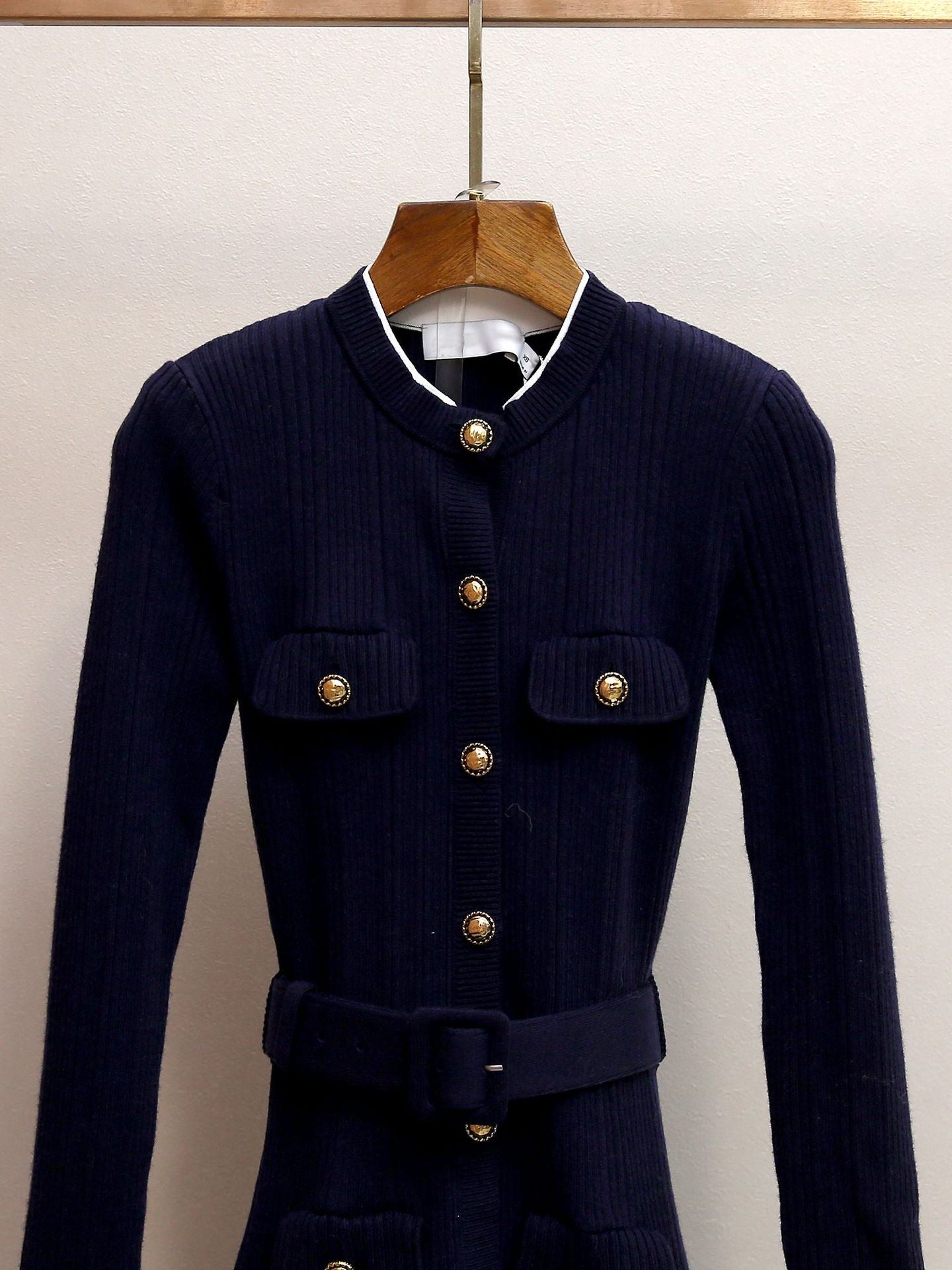 Splicing  slimming dress