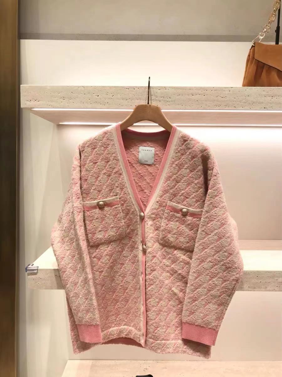 Lady coat cardigan   skirt set