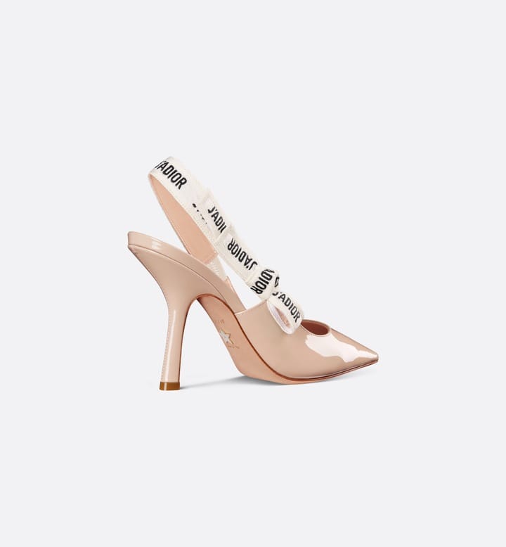 Dio-slingback pump