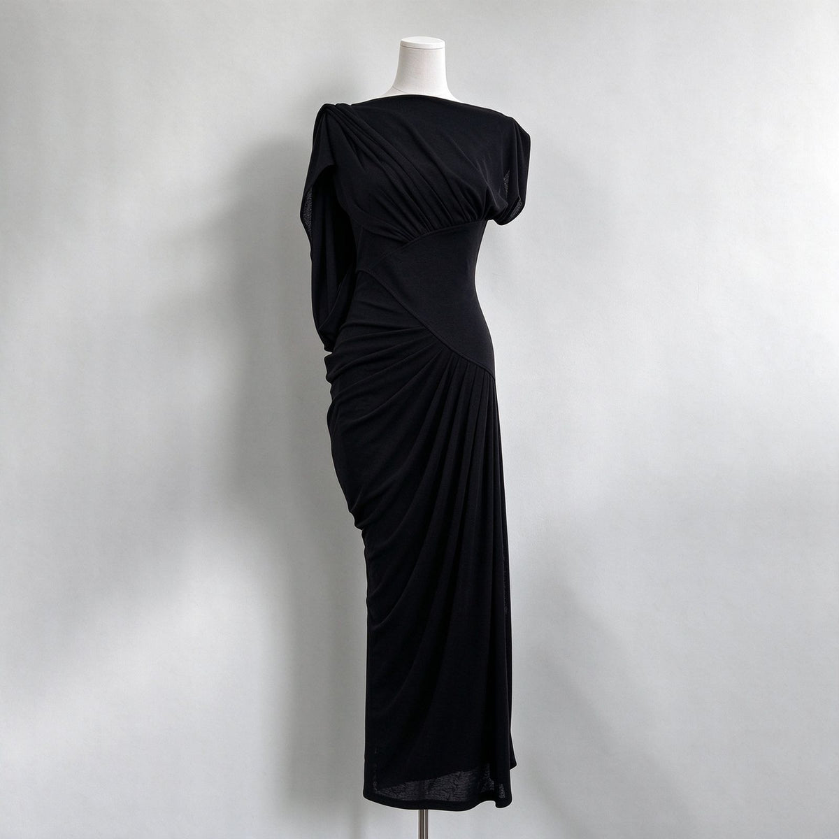 Drape Noir Dress