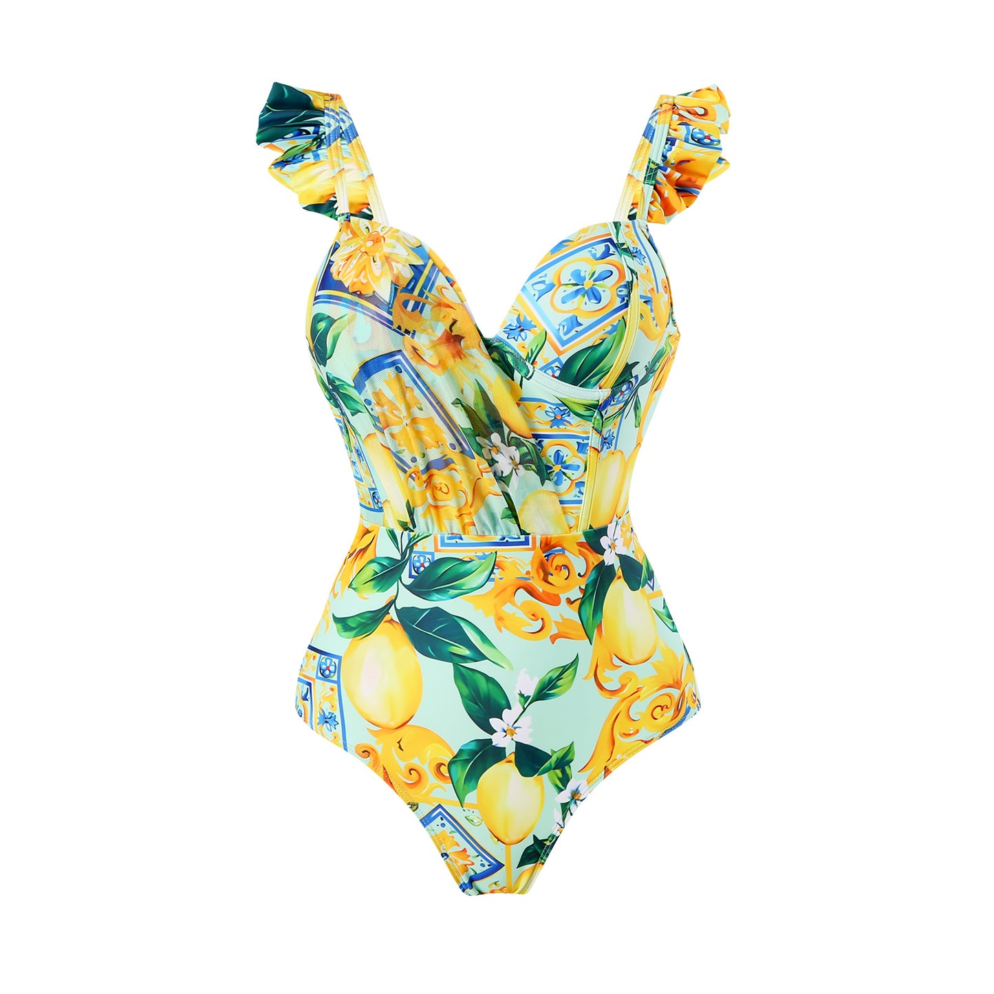 Hot selling swimsuits-Yellow