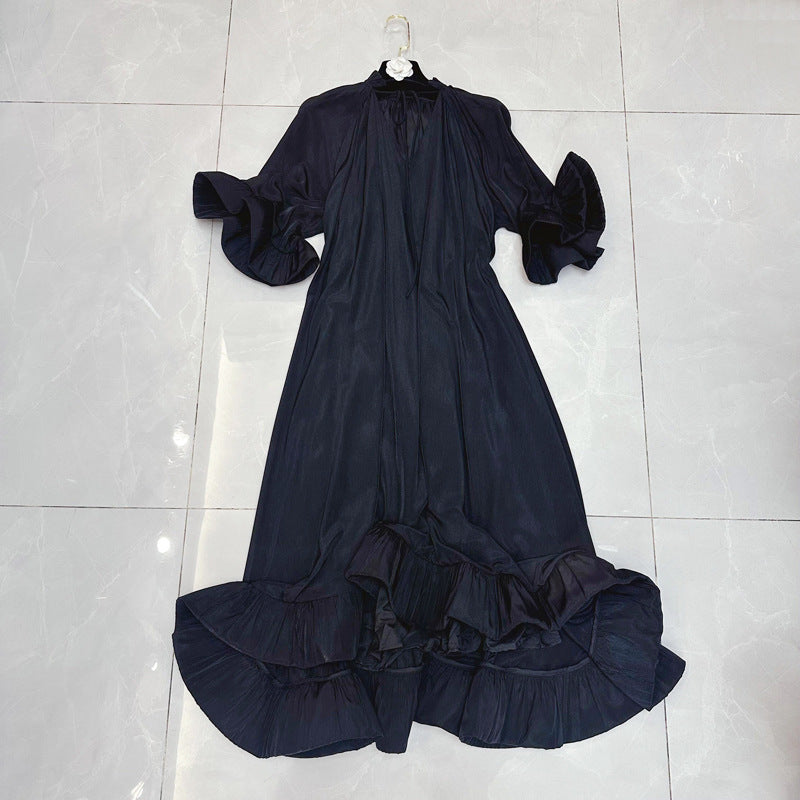 Kleid im Retro -Retro -Stil