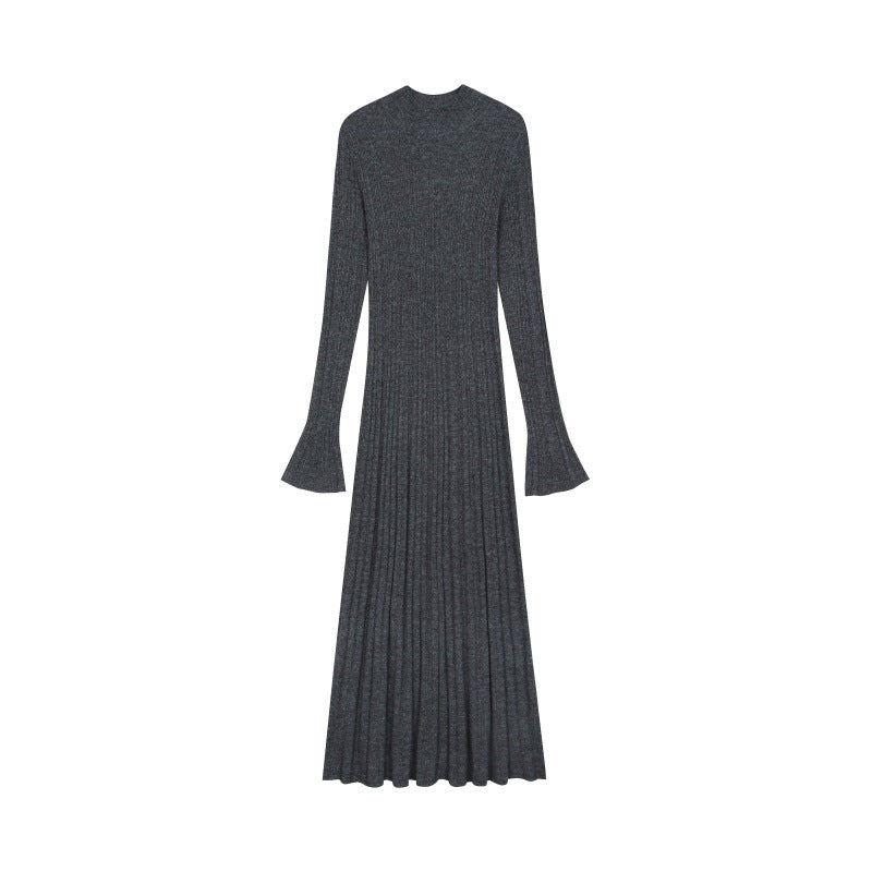 Wool primer knitted dress