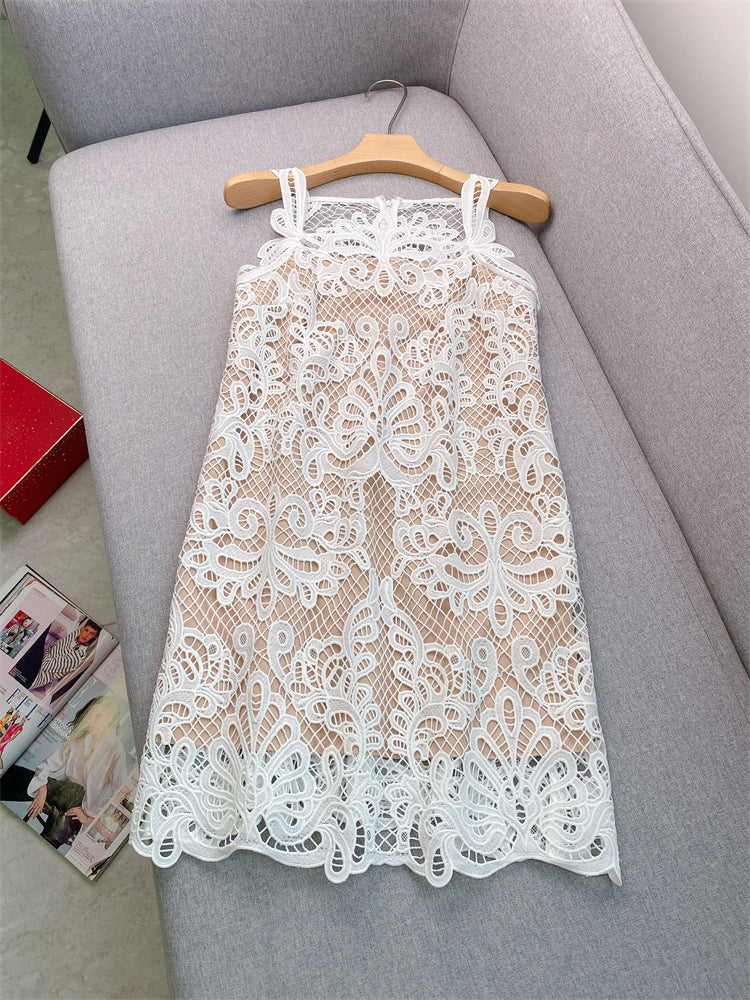 Cabochon Lace Dress