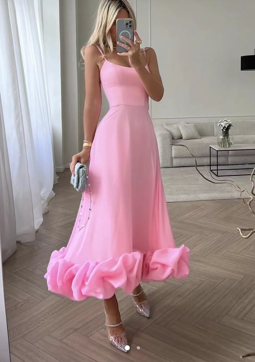 large swing flowe  dress