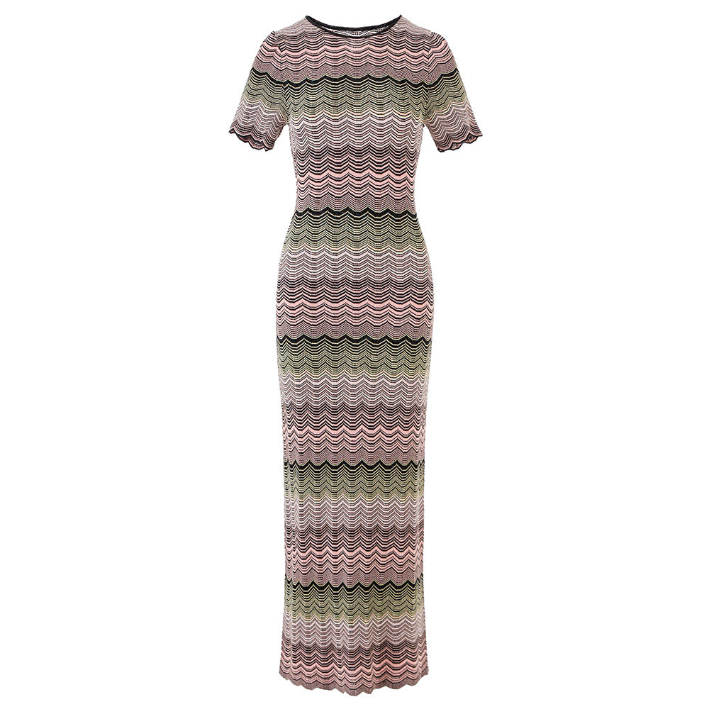 Elastic short  cross-border slim dress