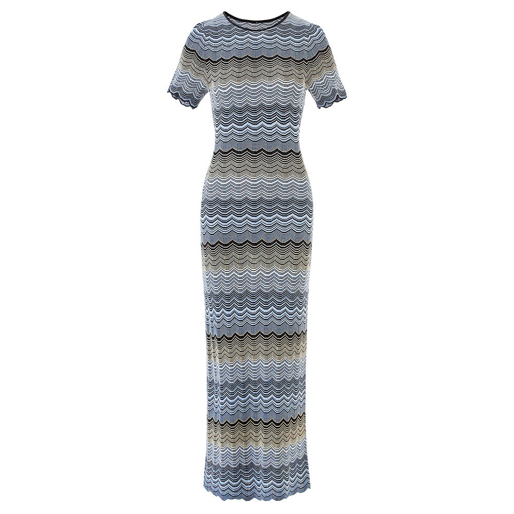 Elastic short  cross-border slim dress